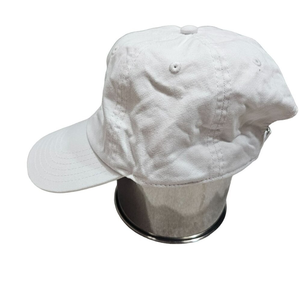 Buzz Aldrin NASA Logo White Baseball Cap Adjustable Strap Cotton Adult Space - Picture 2 of 6
